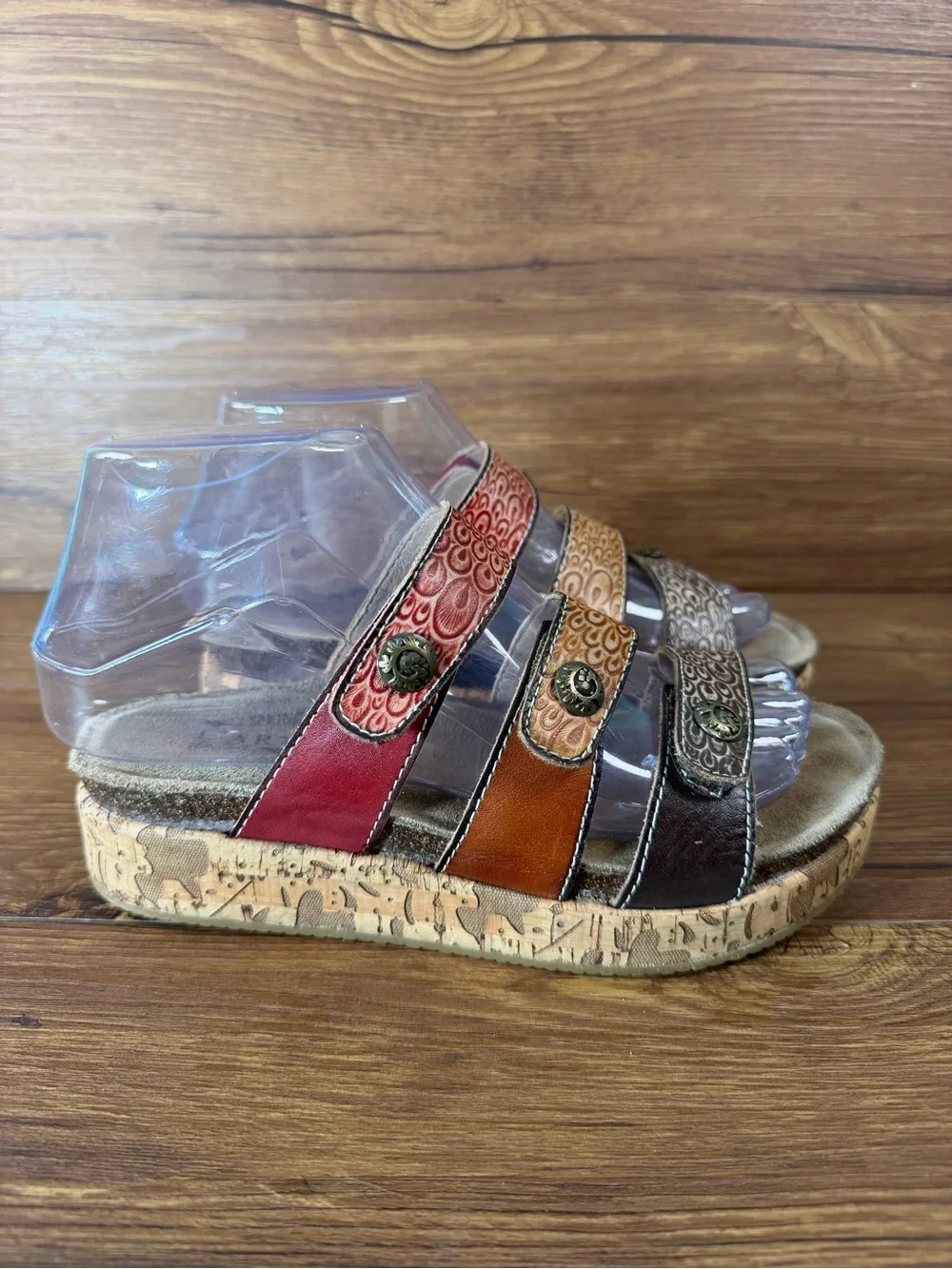 L’artiste‎ Spring Step ‘Keena’ Slides Sandals Women’s Size 6 (36) Slip-On Shoes